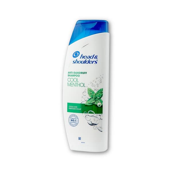 Bdyana Head & Shoulders Cool Menthol Anti Dandruff Shampoo for Women and Men 340ml | Head & Shoulders Cool Menthol Anti Dandruff Shampoo for Women and Men 340ml