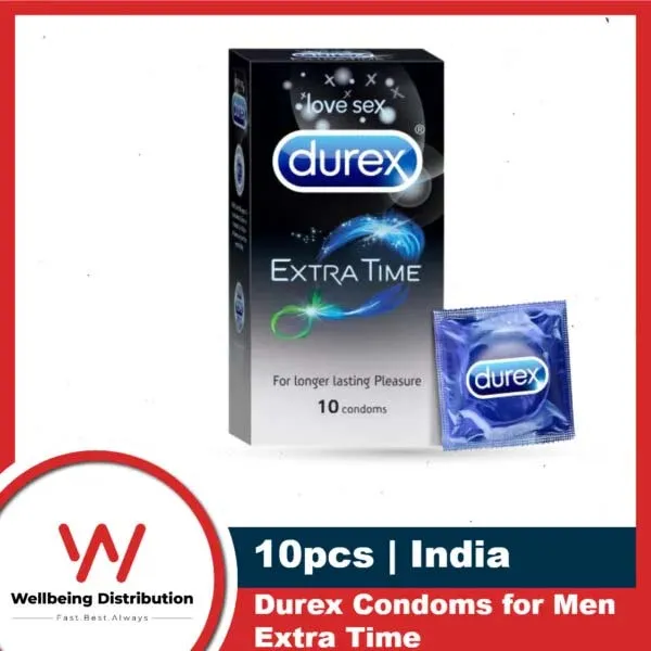 Durex Extra Time Condoms 10 Pcs Pack - Buy online at BDyana